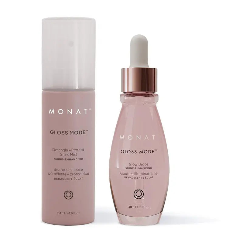MONAT Gloss Mode Detangle + Protect Shine Mist & Glow Drops