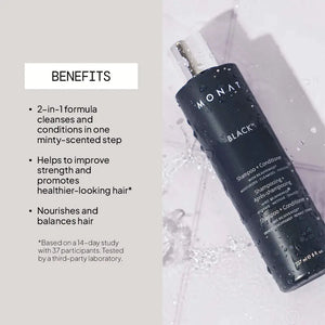 MONAT Black 2-in-1 Shampoo + Conditioner