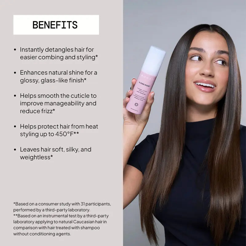 MONAT GLOSS MODE Detangle + Protect Shine Mist