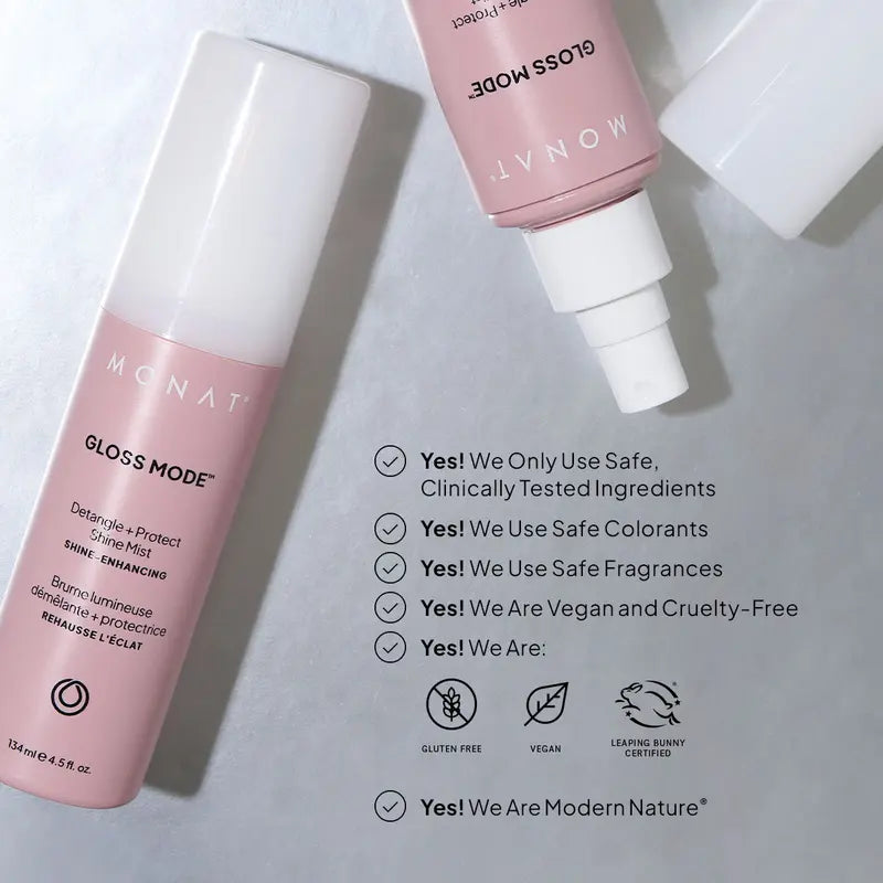 MONAT GLOSS MODE Detangle + Protect Shine Mist