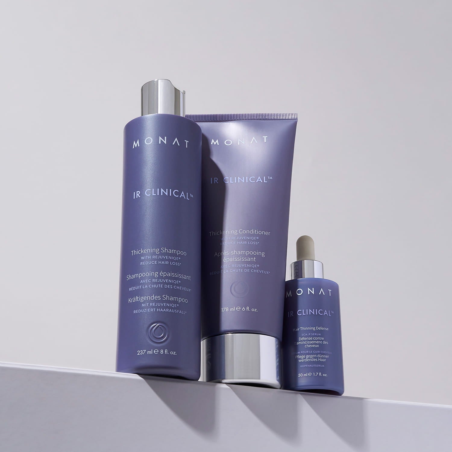 Système de défense contre l'amincissement des cheveux MONAT IR Clinical™