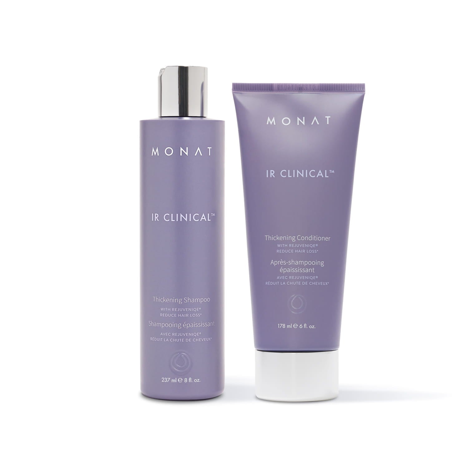 Duo Shampooing et Après-shampooing épaississants MONAT IR Clinical™