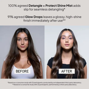 MONAT Gloss Mode Detangle + Protect Shine Mist & Glow Drops