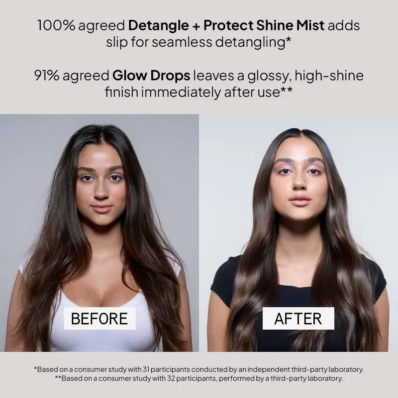 MONAT Gloss Mode Detangle + Protect Shine Mist & Glow Drops